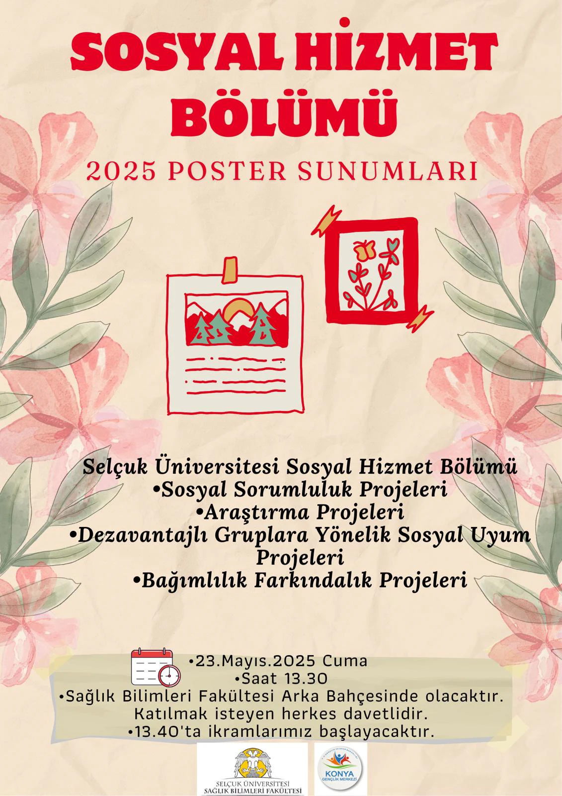 Sosyal Hizmet Bölümü Poster Sunumları